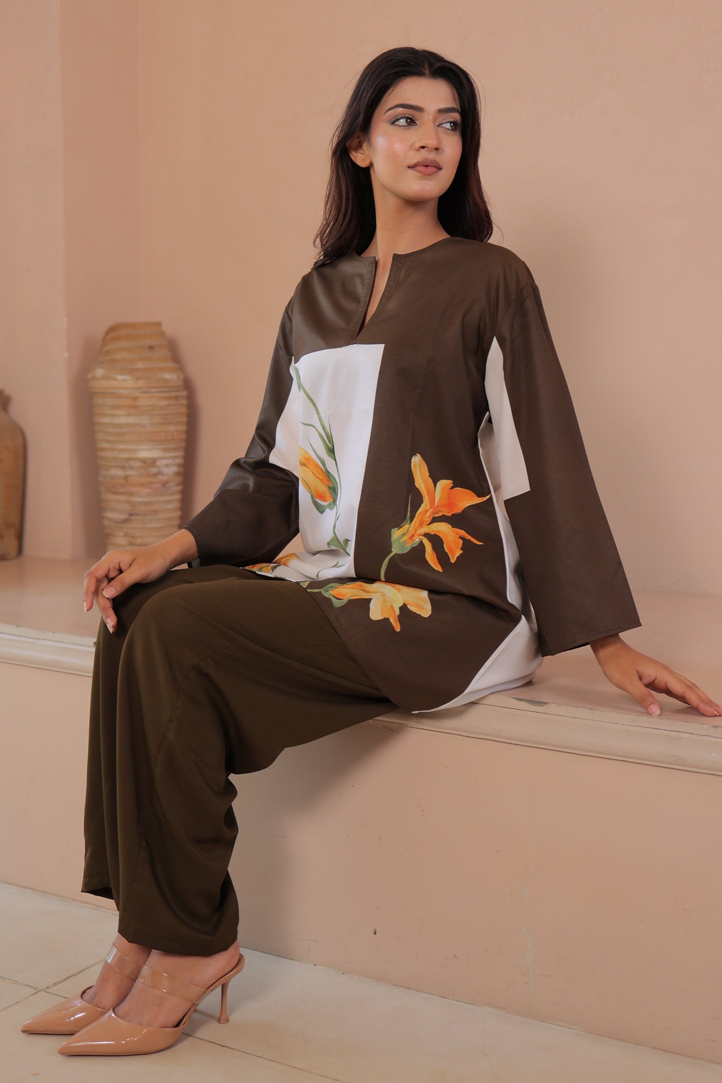 Classic Olive Printed Set