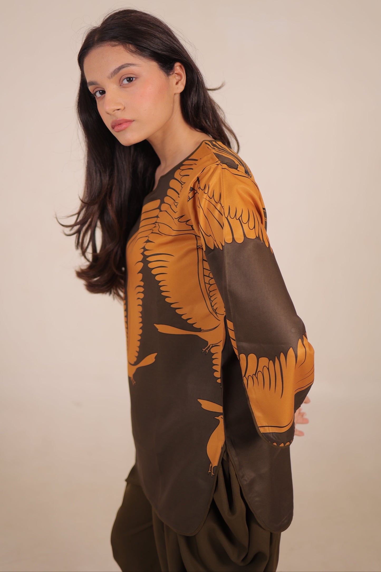 Olive Golden Flight Co-Ord Set