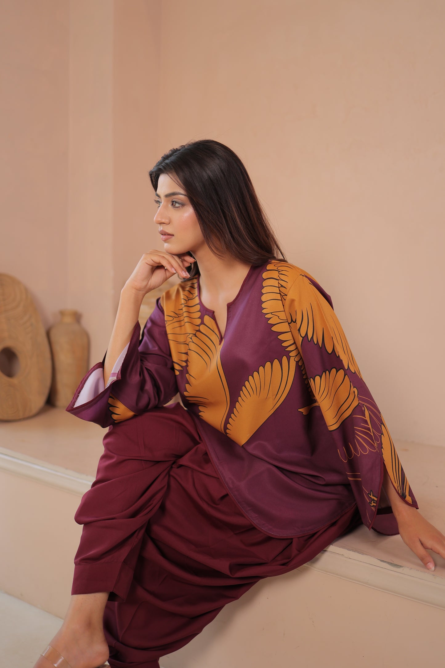 Wine Horizon flight Co-Ord
