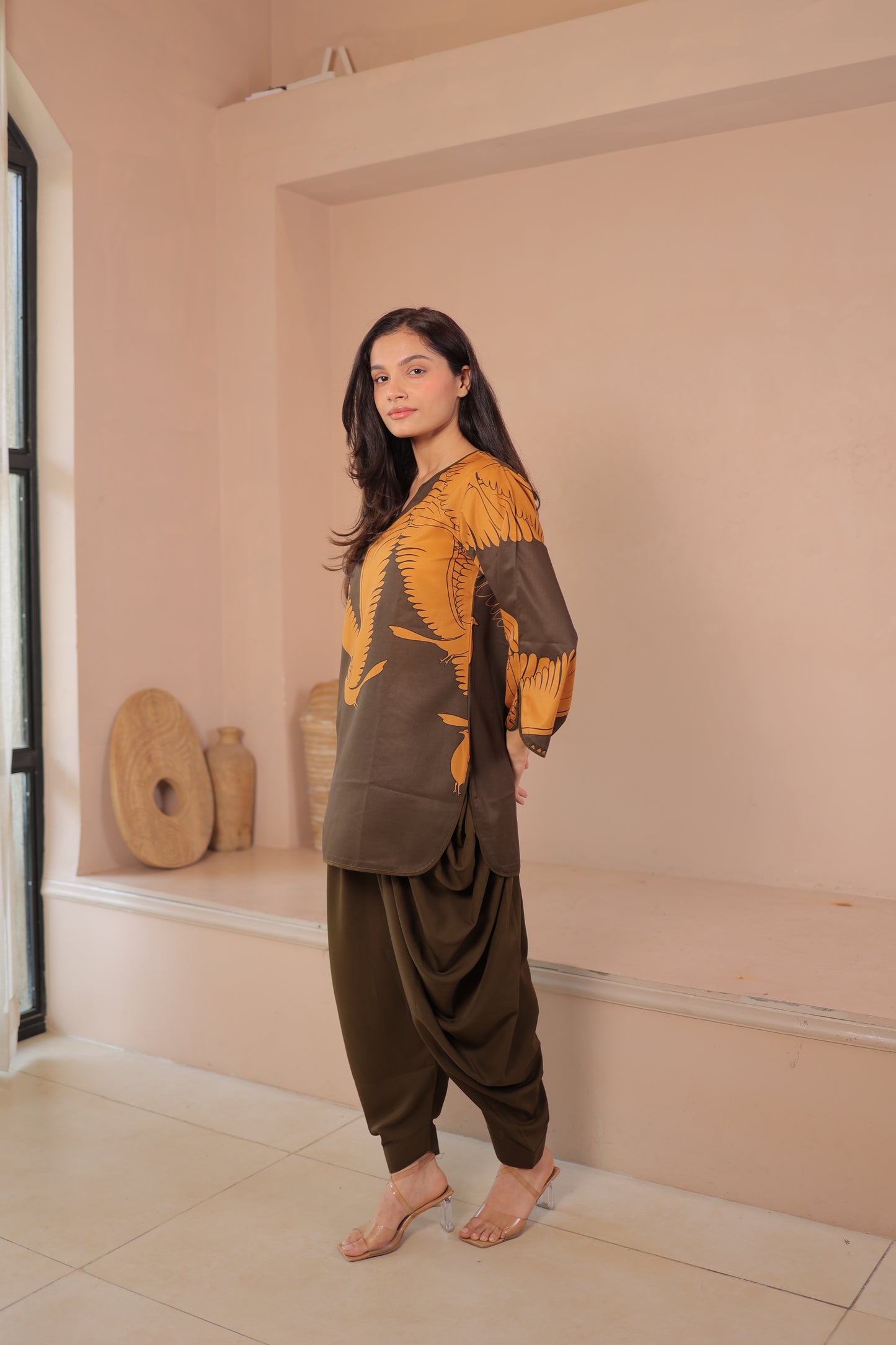 Olive Golden Flight Co-Ord Set