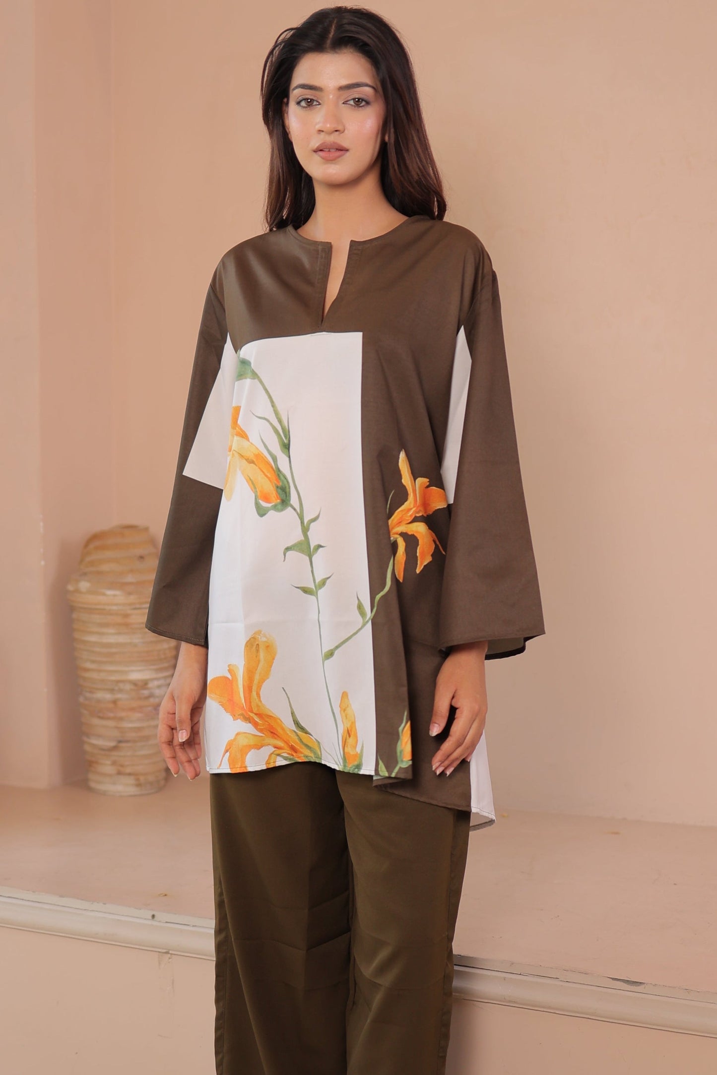 Classic Olive Printed Set
