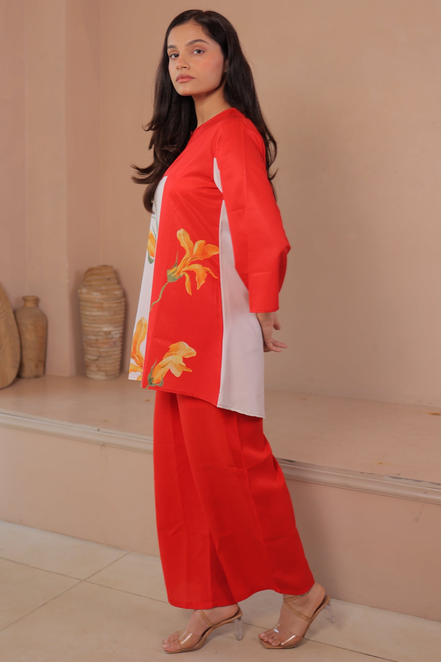 Red Blossom Co-Ord