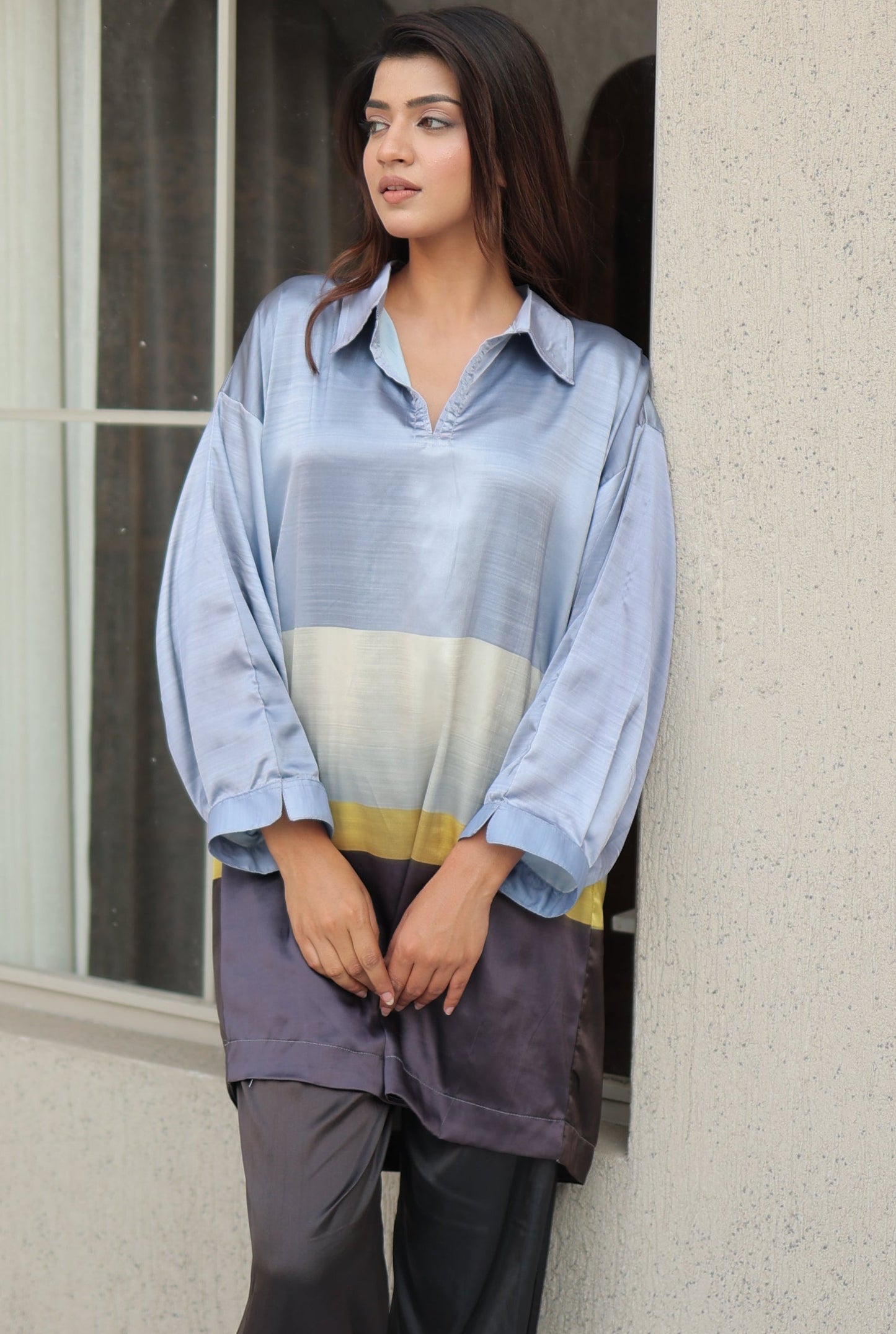 Skyline Grace color blocked Co-Ord Set