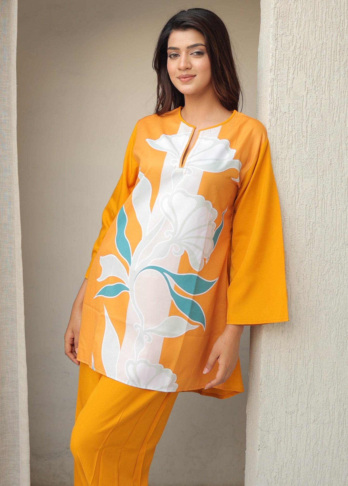 Yellow Whisper floral Co-Ord Set
