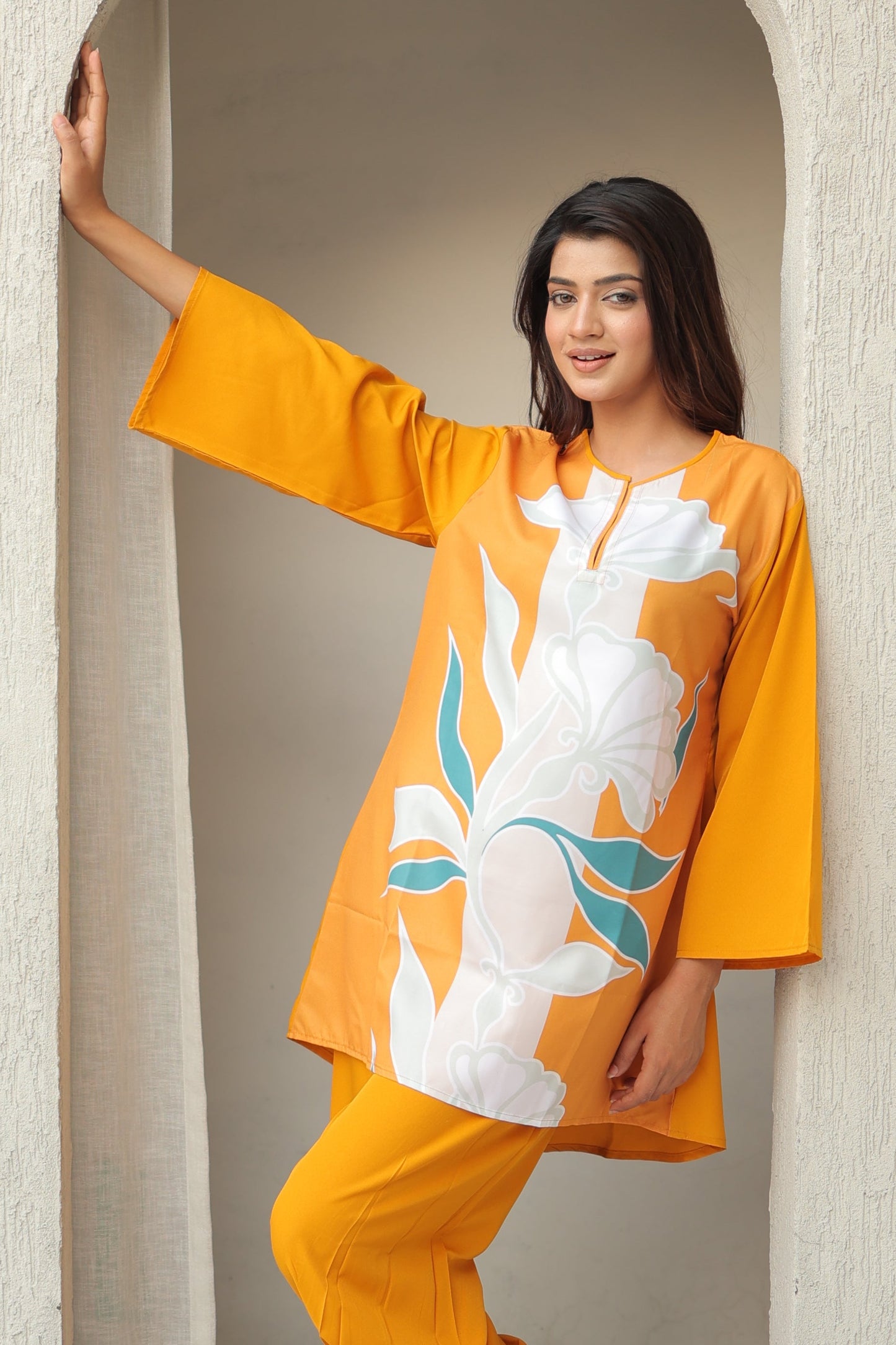 Yellow Whisper floral Co-Ord Set