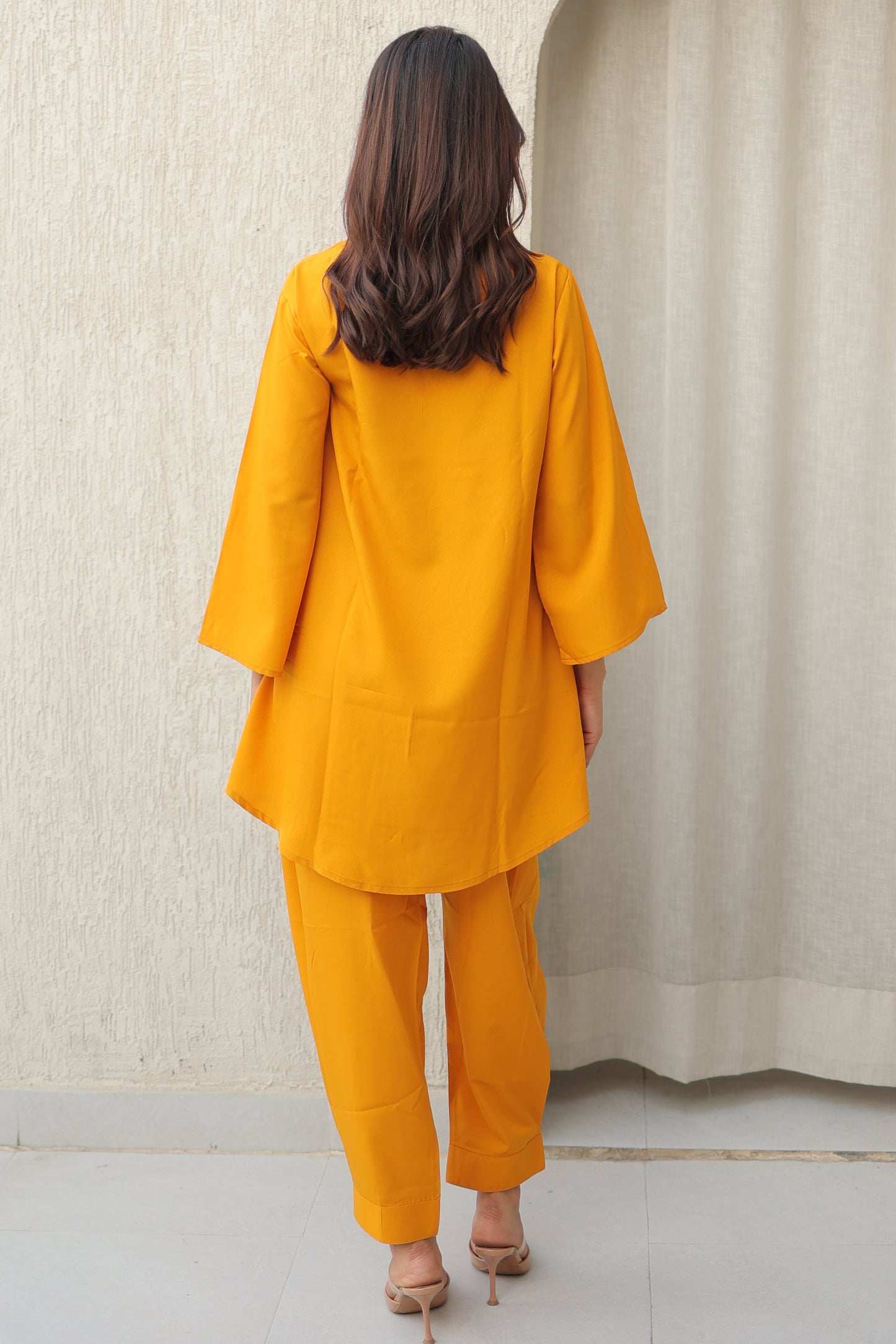 Yellow Whisper floral Co-Ord Set