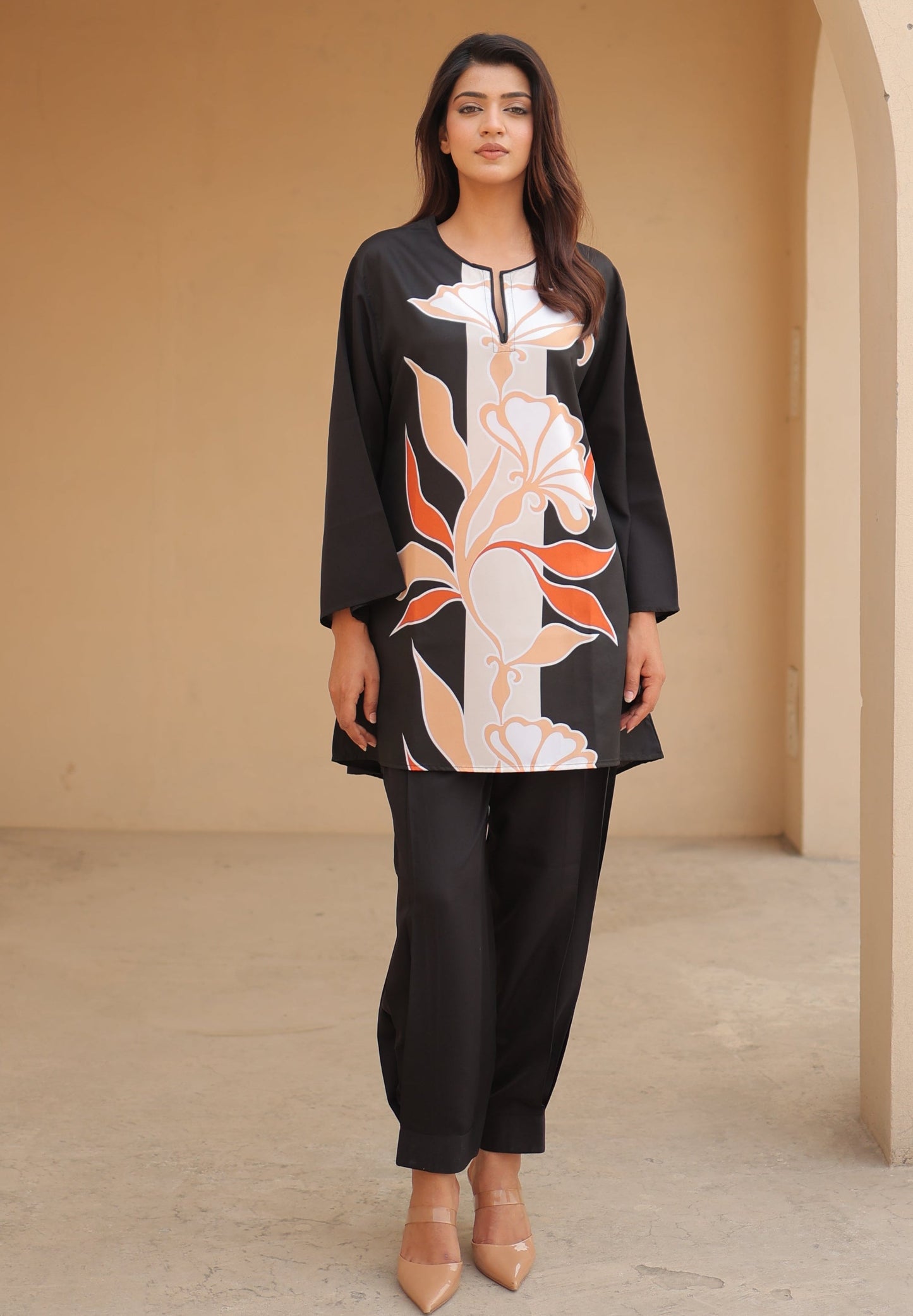 Midnight whisper floral Co-ord Set