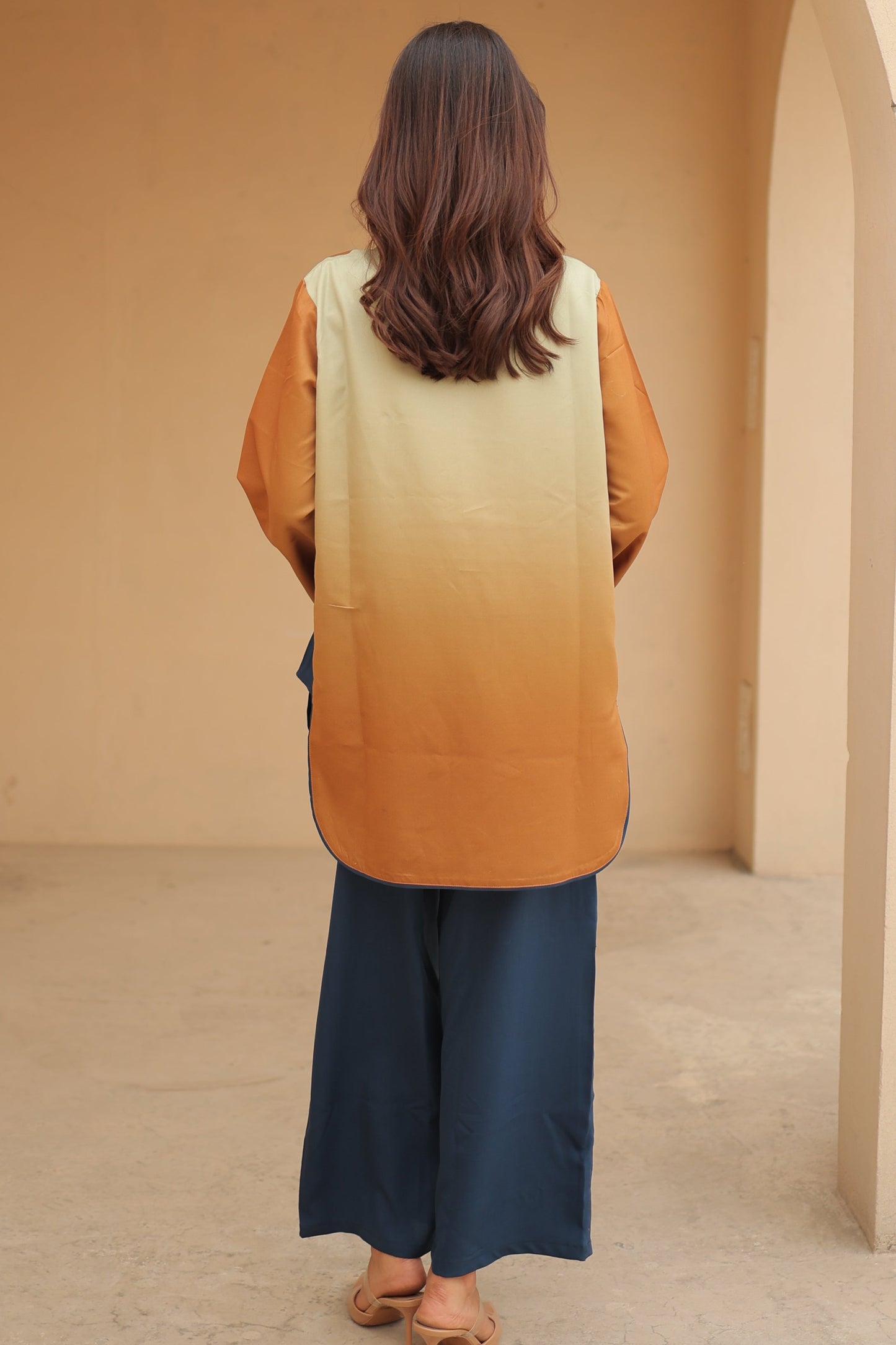 Golden Bloom Co-ord Set